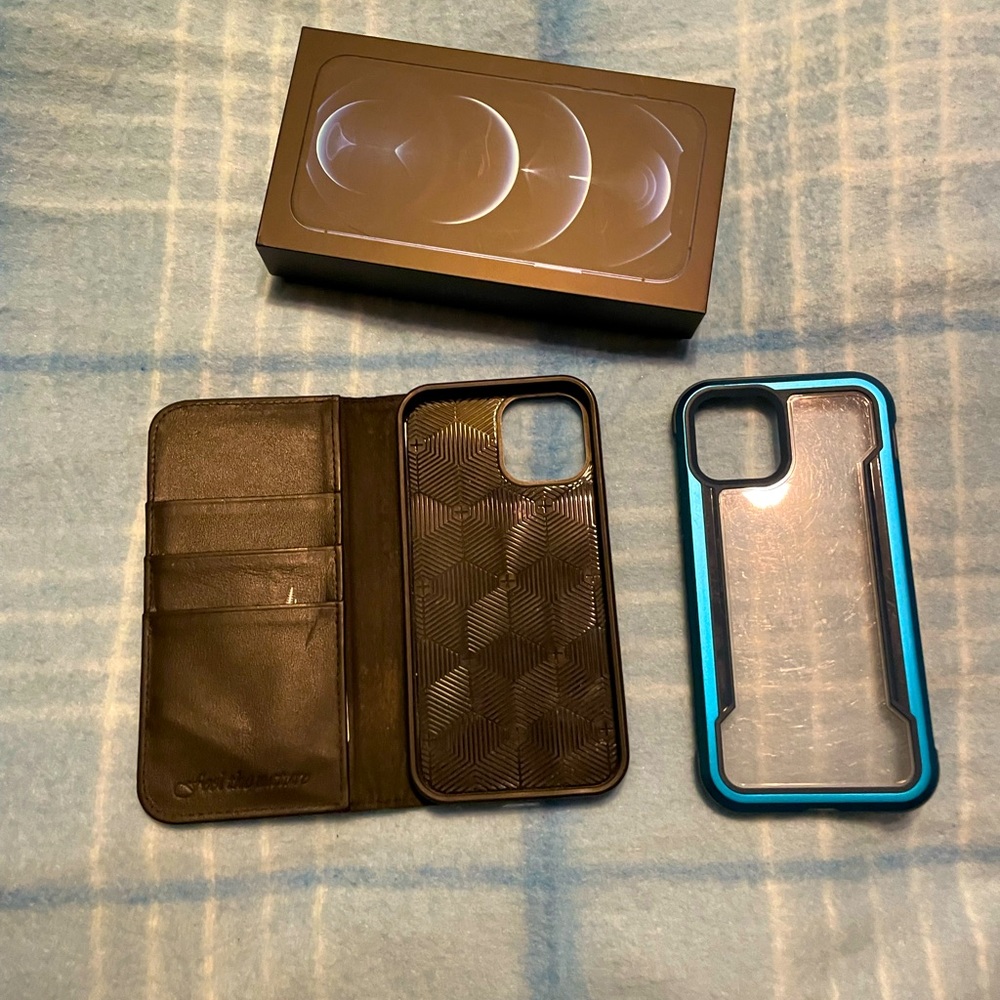Iphone 12pro. 128 gig blue
